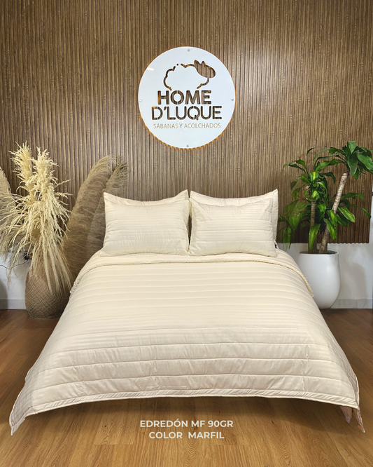 Edredón Microfibra Marfil