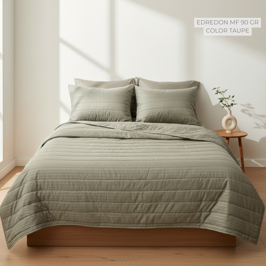 EDREDÓN MF 90gr Taupe