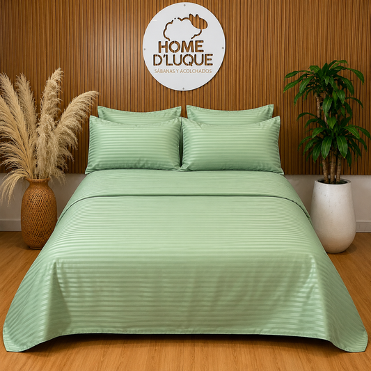 Juego de Sábanas MF Verde Oliva